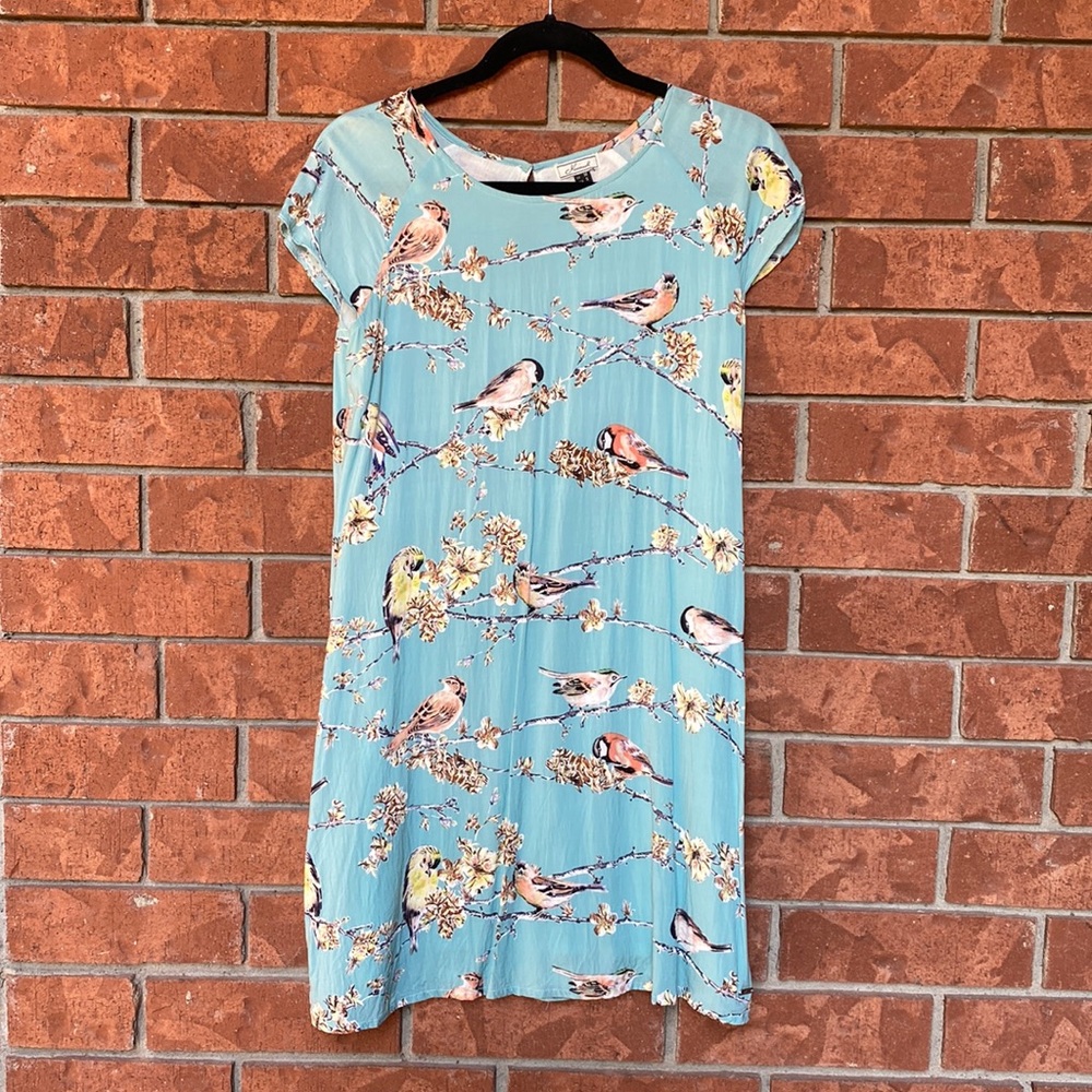 Lightweight lined mini dress